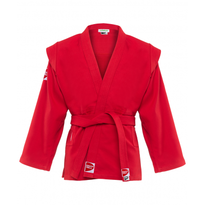 Куртка для самбо Junior SCJ-2201, красный, р.5/180